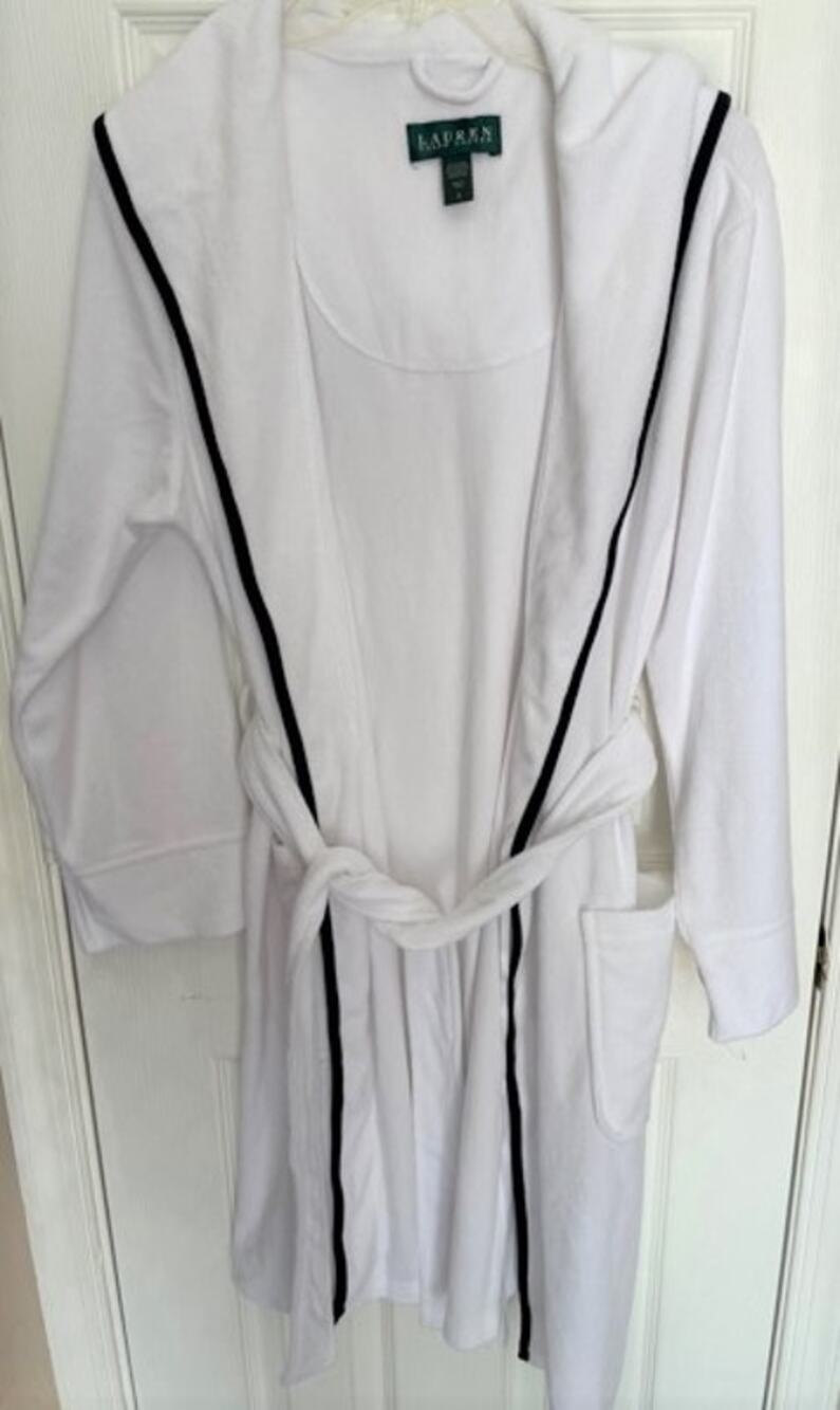 Lauren Ralph Lauren Terrycloth Robe Sz S